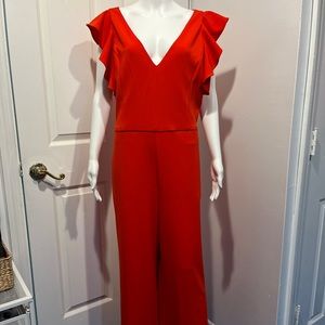 Red-Orange jumpsuit (SOLD)
